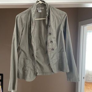 Grey long sleeve  with pockets
